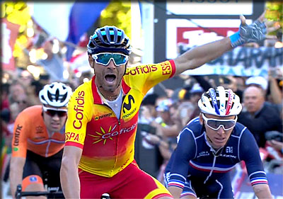 VALVERDE chmpion du monde sur route 2018